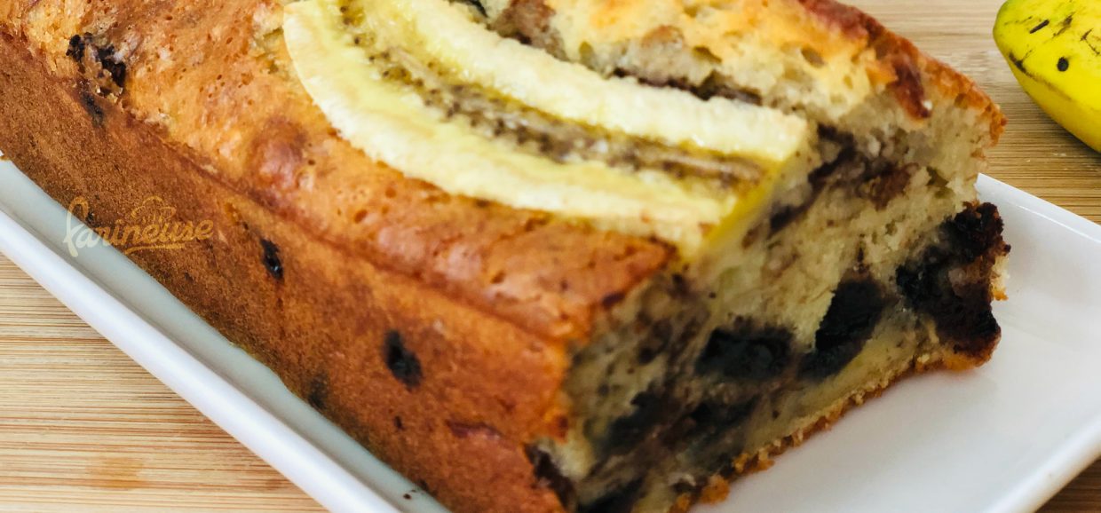 Cake à la banane et chocolat