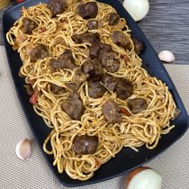 Spaghetti aux rognons